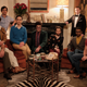 Tuc Watkins, Andrew Rannells, Matt Bomer, Jim Parsons, Zachary Quinto, Robin de Jesús, Brian Hutchison, Michael Benjamin Washington, and Charlie Carver filming Netflix’s The Boys In The Band